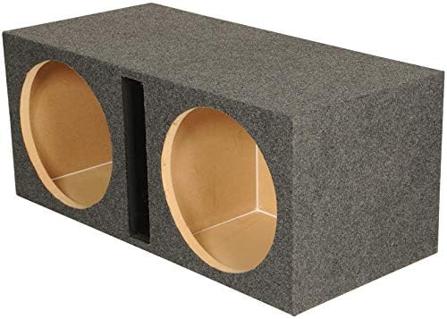 Rockville RDV15 Dual 15" Vented Car Subwoofer Enclosure Sub Box, 2.4 Cu Ft