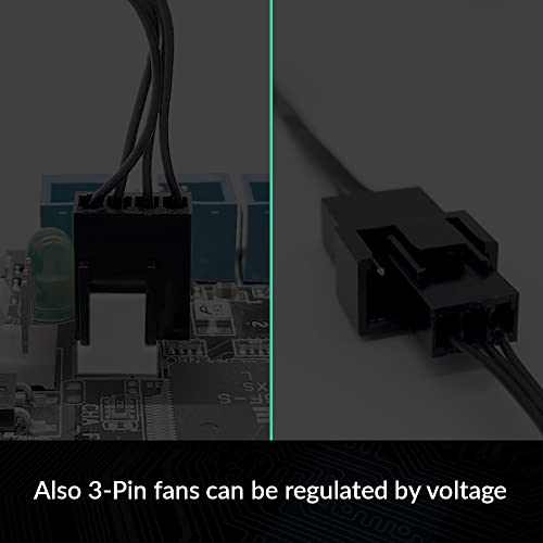 ARCTIC 4-Pin PWM Fan Splitter Cable - PST Extension-Cable for 4 Case Fans