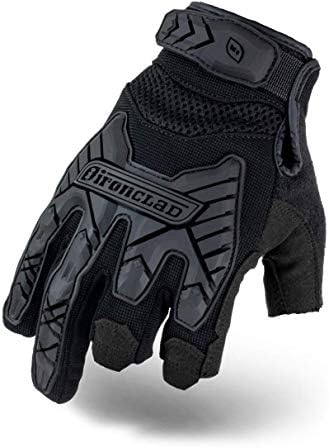 Ironclad IEXT-FRIBLK-04-L Tactical Framer Impact Black, Large