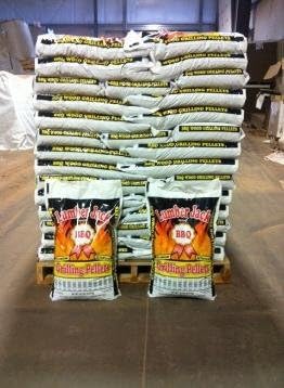 Lumber Jack 20-pounds BBQ Grilling Wood pellets (Charblend Hickory (Hickory and Charcoal))