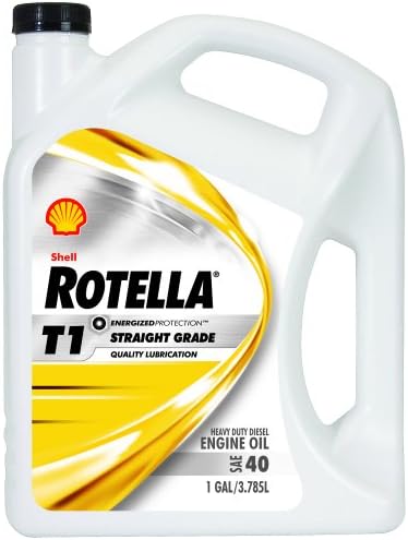 Rotella T1 40 CF/CF-2 Motor Diesel Oil, 5 Gallon - Pack of 1