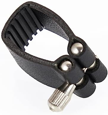 Tenor Saxophone Sax Ligature Fastener, Leather Ligature for Tenor Saxophone