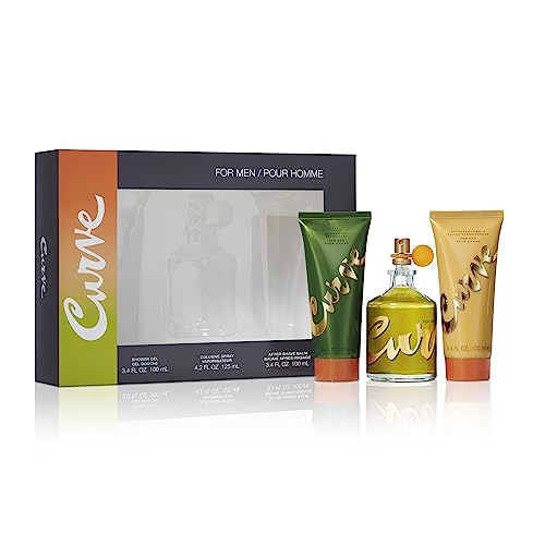 Curve for Men Cologne Spray, Spicy Woody Magnetic Scent for Day or Night, 4.2 fl oz