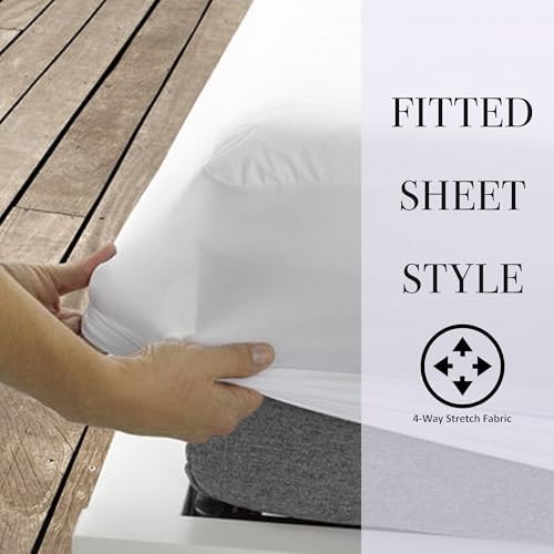 Protect-A-Bed Cloud Extra-Soft Tencel Waterproof Mattress Protector, Queen