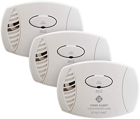 First Alert CO600-3 Plug-In Carbon Monoxide Alarm, 3-Pack | CO600 3-Pack