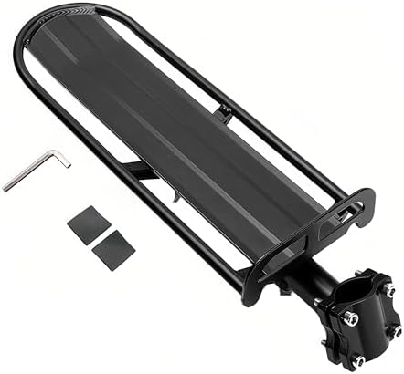 ThreeH Retractable Bike Luggage Cargo Rack Aluminum Alloy Easy to Install | Aluminum Alloy, Bicycle Pannier Bag Holder, Easy to Install