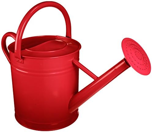 Gardener's Select AW3005PPR Watering Can, Red, 7 L