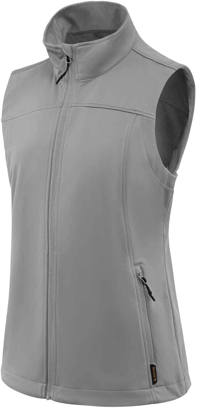 baleaf Women's Lightweight Running Vest Sleeveless Softshell Jacket