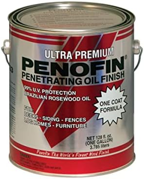 Penofin 1817683 Ultra Premium Transparent Hickory Oil-Based Wood Stain44; 1 gal - Case of 4