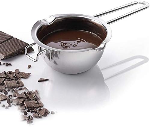 1000ML Double Boiler Pot Set Stainless Steel Melting Pot For Chocolate, Candle and Candy Making (34oz)