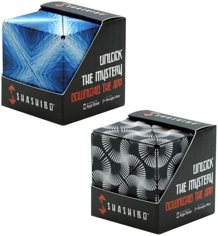 SHASHIBO Bundle of 2 - Blue Planet and Black&White