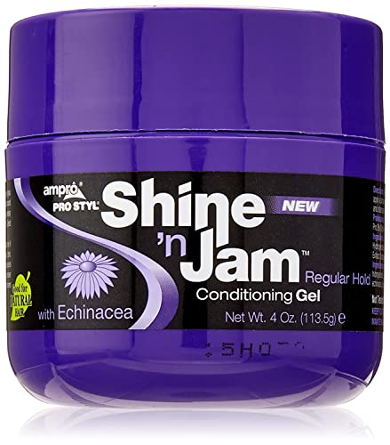 AmPro Shine 'n Jam Gel Regular Hold, 4 Ounce