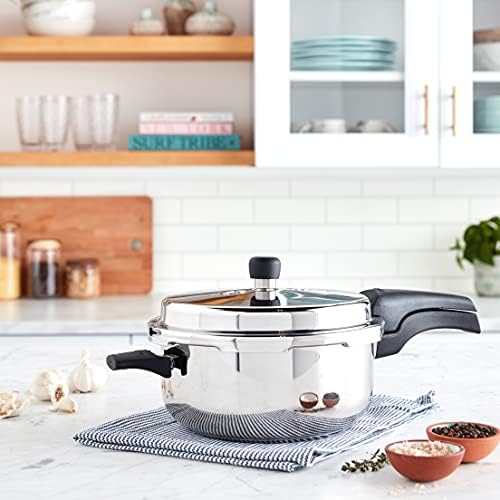 Prestige Pressure Cooker, 3-Liter, Silver