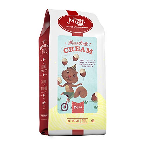Joffrey's Coffee - French Vanilla, Flavored Coffee, Artisan Medium Roast, Arabica Beans, Vanilla Custard & Caramel Flavor, Gluten-Free, No Sugar (Ground, 16 oz)