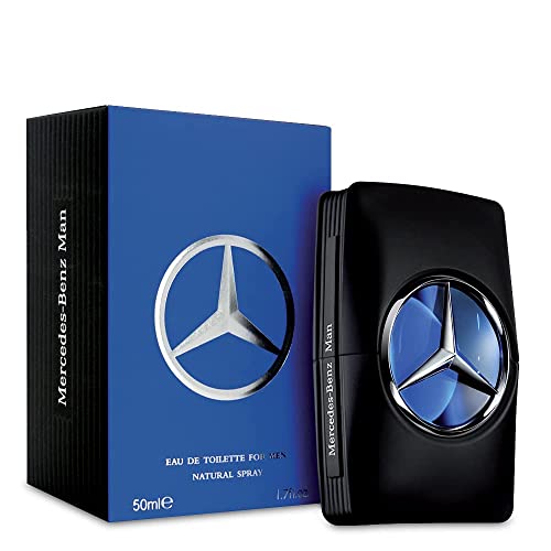 Mercedes Benz Man - Eau de Toilette for Men - Aromatic, Woody Fruity Mens Fragrance with Cedar and Oakmoss Notes - Long Lasting Mens Cologne - 3.4 oz