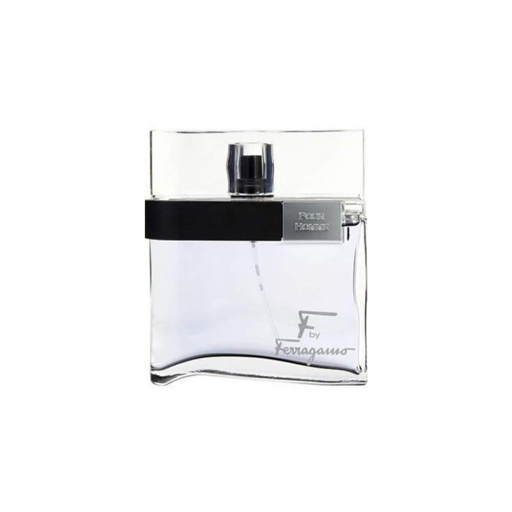 FERRAGAMO F by Ferragamo Black Eau de Toilette Pour Homme, Cologne Spray for Men