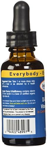 Innate Choice D Sufficiency Liquid Vitamin D3, 1 Fluid Ounce