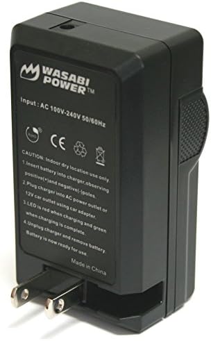 Wasabi Power Battery (2-Pack) and Charger for Canon BP-827 and Canon VIXIA HF20, HF21, HF200, HF G10, G20, M30, M31, M32, M40, M41, M300, M400, S10