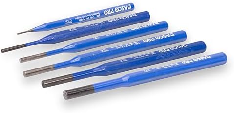DASCO PRO 6 Piece Pin Punch Kit, Assembled in USA, VN70022 22