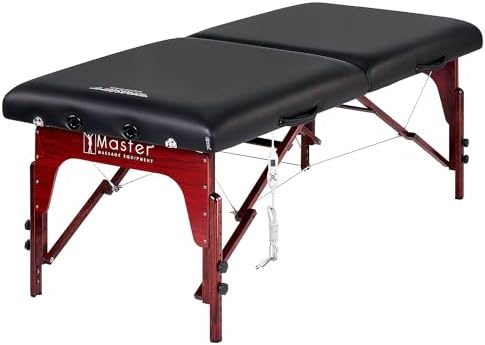 31" Montclair ThermaTop™ Master Massage Portable Massage Table with Memory Foam, Reiki Panels