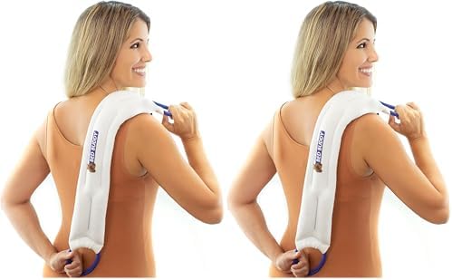 Carex Bed Buddy Heat Pad And Cooling Neck Wrap - Microwave Heating Pad For Sore Muscles - Cold Wrap Pack For Aches and Pain