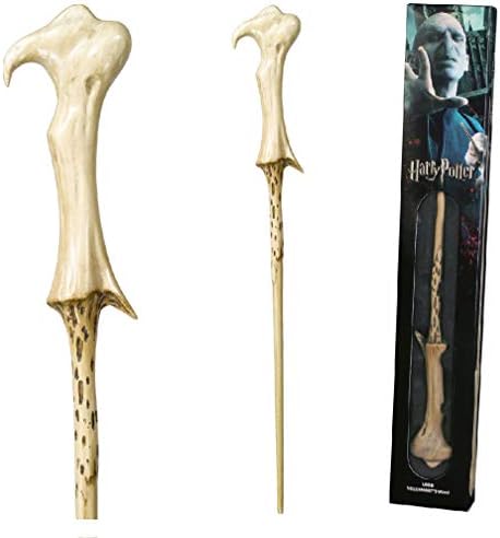 The Noble Collection - Lord Voldemort Wand in A Standard Windowed Box - 15in (37cm) Wizarding World Wand - Harry Potter Film Set Movie Props Wands