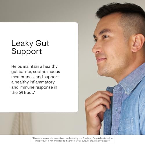 THORNE - Leaky Gut Support (Formerly EnteroMend) - Gut Health Supplement - Supports Optimal Digestive Function & Bowel Regularity* - NSF Certified