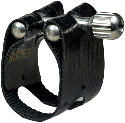 Rovner Ligature & Plastic Cap for Alto Standard Saxophone - Light Ligature for Metal Mouthpiece (L-1M (L11))