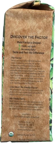 The Mate Factor, Tea Mate Green Tea Organic Loose, 12 Ounce