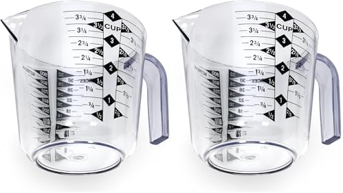 Chef Craft Select Plastic Measuring Cup, 2 Cup, Clear