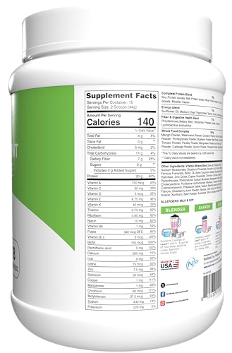 Lean1 Vanilla, Meal Replacement Protein Shake, 15 Serving Tub