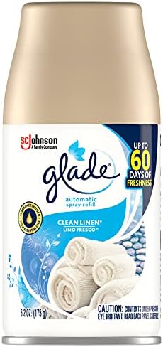 Glade Automatic Spray Refill - Clean Linen 6.2 oz. (Pack of 6)