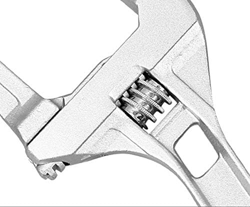 8 Inch Wide Jaw Adjustable Spanner Wrench 6-68mm Aluminum Alloy Plumber