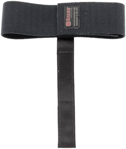 Galco Ambidextrous Ankle Calf Strap Leather Holster, Black, ACSB