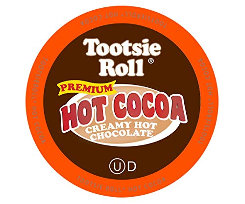 Tootsie Roll Hot Cocoa, Creamy Hot Chocolate Pods, Compatible with Keurig K Cup Brewers, 40 Count