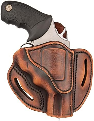 1791 Gunleather K-Frame Holster Fits 2.75" Barrel GP100, S&W 686, Model 66