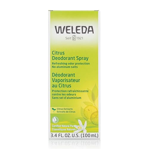 Weleda Wild Rose 24h Deodorant Spray, 3.4 Ounce