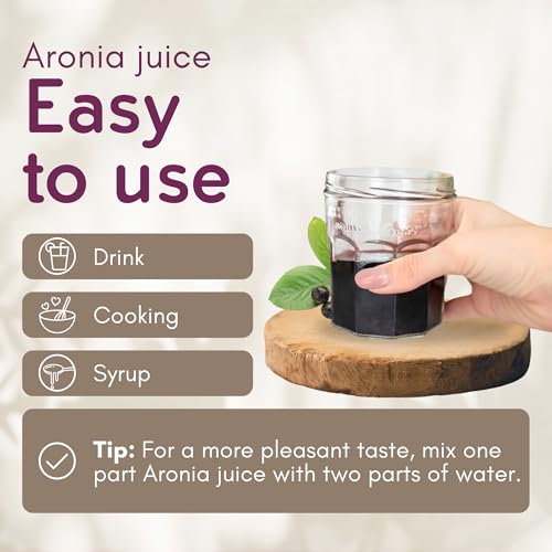 Aronia Original Organic Aronia Juice, Not From Concentrate, 23.7 fl oz