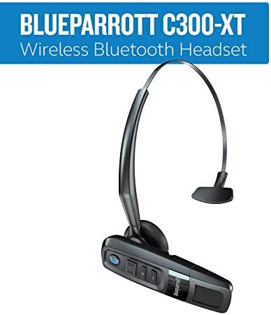 BlueParrott C300-XT Noise Canceling Bluetooth Headset (204200) (Renewed)
