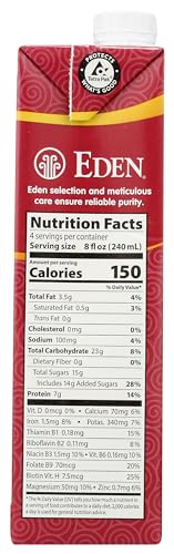 Eden Foods, Organic Edensoy Carob -- 32 Oz