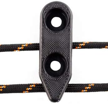 YakAttack LeverLoc Anchor Trolley Kit - Easy Install - Made in USA | Kayak Anchor System with Stealth Pulleys & PadHooks | Includes Reflective 35'