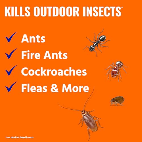 TERRO Ant Killer Plus, Multi-Purpose Insect Control Granules, 2 Pack | Kills Fire Ants, Cockroaches