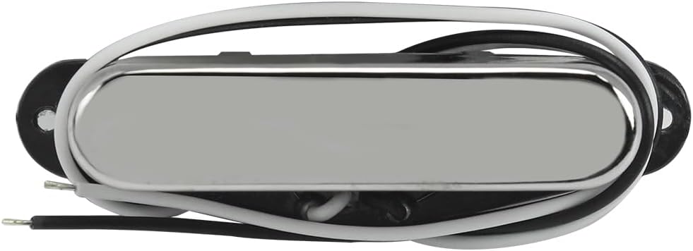 FLEOR Alnico 5 Guitar Pickups - TL Bridge & Neck Pickup (Chrome) for TL Style Guitar