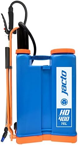 Jacto HD400 Heavy-Duty 4-Gallon Sprayer – Versatile & Durable for Landscapers, Farmers & Homeowners | Ergonomic Design