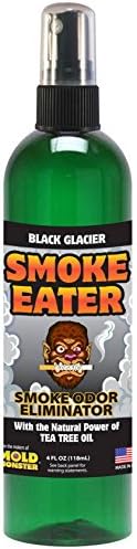 Smoke Eater Odor Eliminator Spray & Air Freshener, Lavender, 4 oz | Cigarette, Cigar, Cannabis & Tobacco, For Car, Home, Clothes, Travel Size, Tea Tree Oil Formula, Non-Aerosol Pump Spray