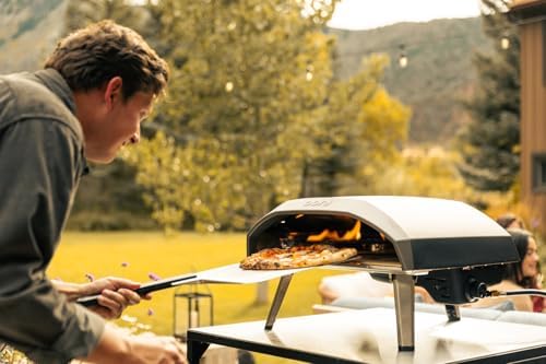 Ooni Koda 16 Propane Gas Pizza Oven – 16" Gas Powered Outdoor Oven with 28 mBar Regulator and Gas Hose