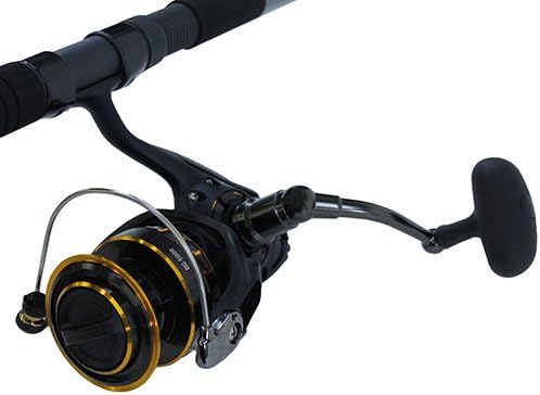 Daiwa BG5000/701H BG Saltwater Pre-Mounted Combo, 5000, 6+1 Bearing, Spinning, 7' Rod, 1Piece