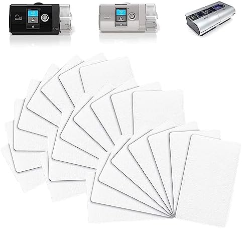 Universal Remsed CPAP Filter for ResMed AirSense 10 (40 Packs), ResMed AirCurve 10, ResMed S9, AirStart, Series CPAP Machines
