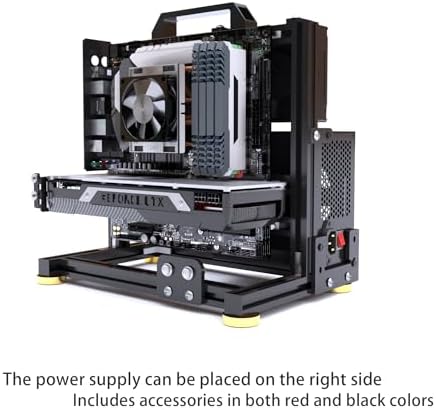 DIY Aluminium Pc Open Case Computer Chassis Test Bench Support Water Cooling Support Server Chassis Support Itx Matx ATX Eatx (2.M-ATX)