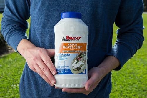 Tomcat Repellents Deer Repellent, 1 gal. | Also Repels Rabbits, Ready-to-Use, Protects Landscapes and Gardens, Contains Essential Oils